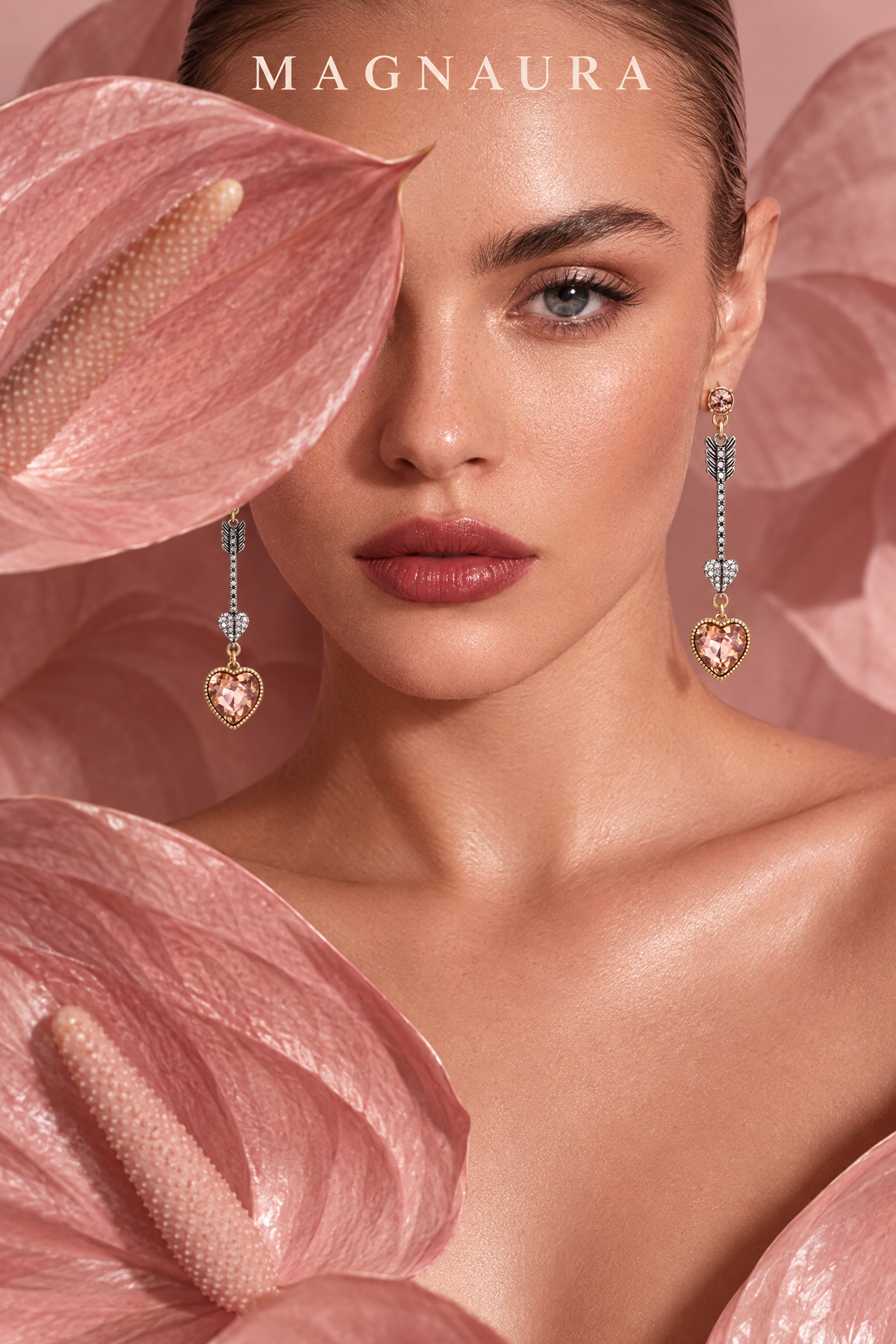 The Cupid's Arrow Drops — editorial styling